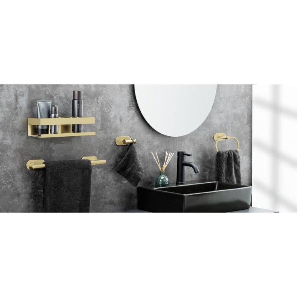 Vegghilla 30x8x10,5 cm Wenki Genova messing 