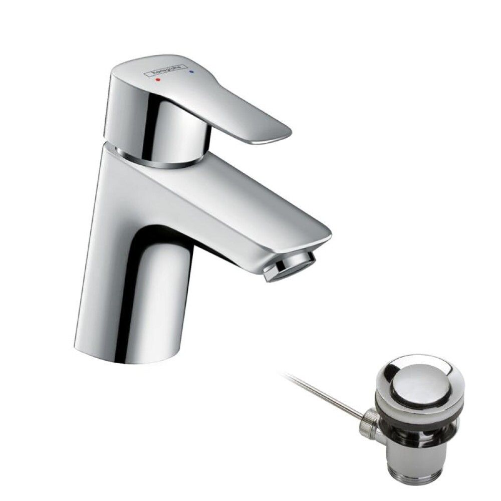 Handlaugartæki Hansgrohe MySport M Króm með botnventil