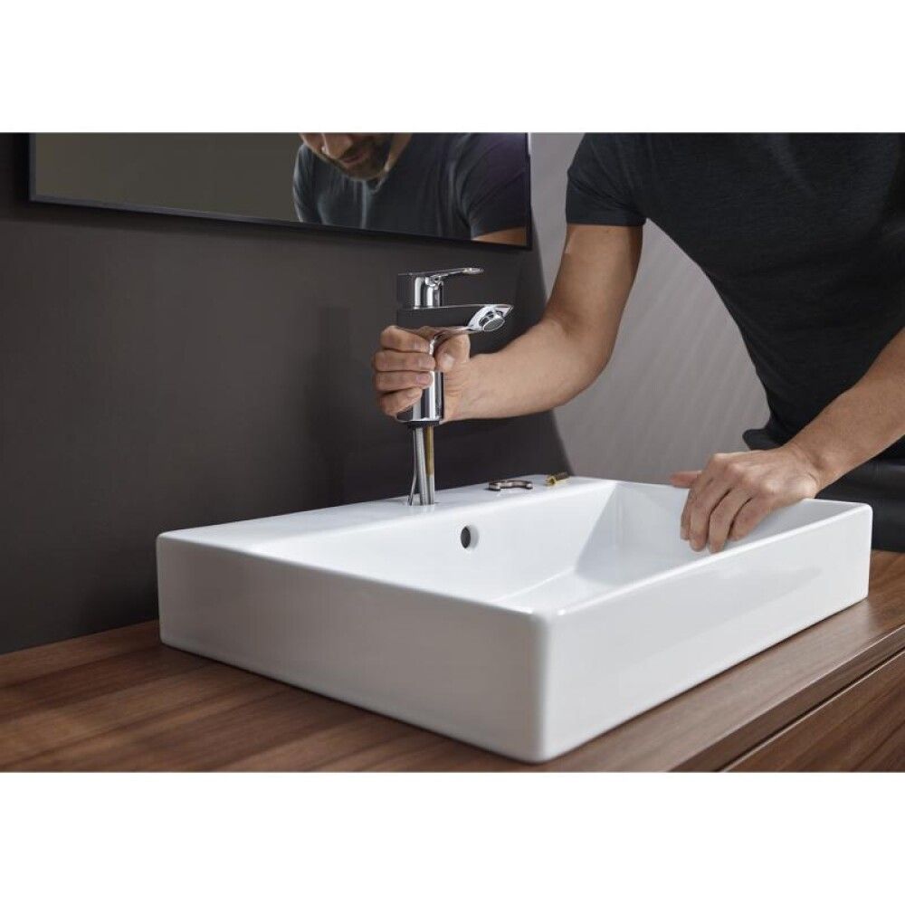 Handlaugartæki Hansgrohe MySport L Króm með botnventil