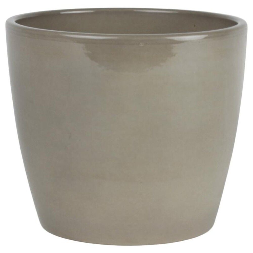 Inniblómapottur Maja Ø13cm ljósbrúnn