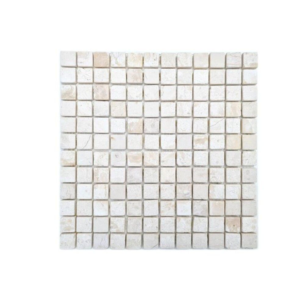 Mósaíkflís Square Uni 30,5 x 30,5 x 10mm matt hvít