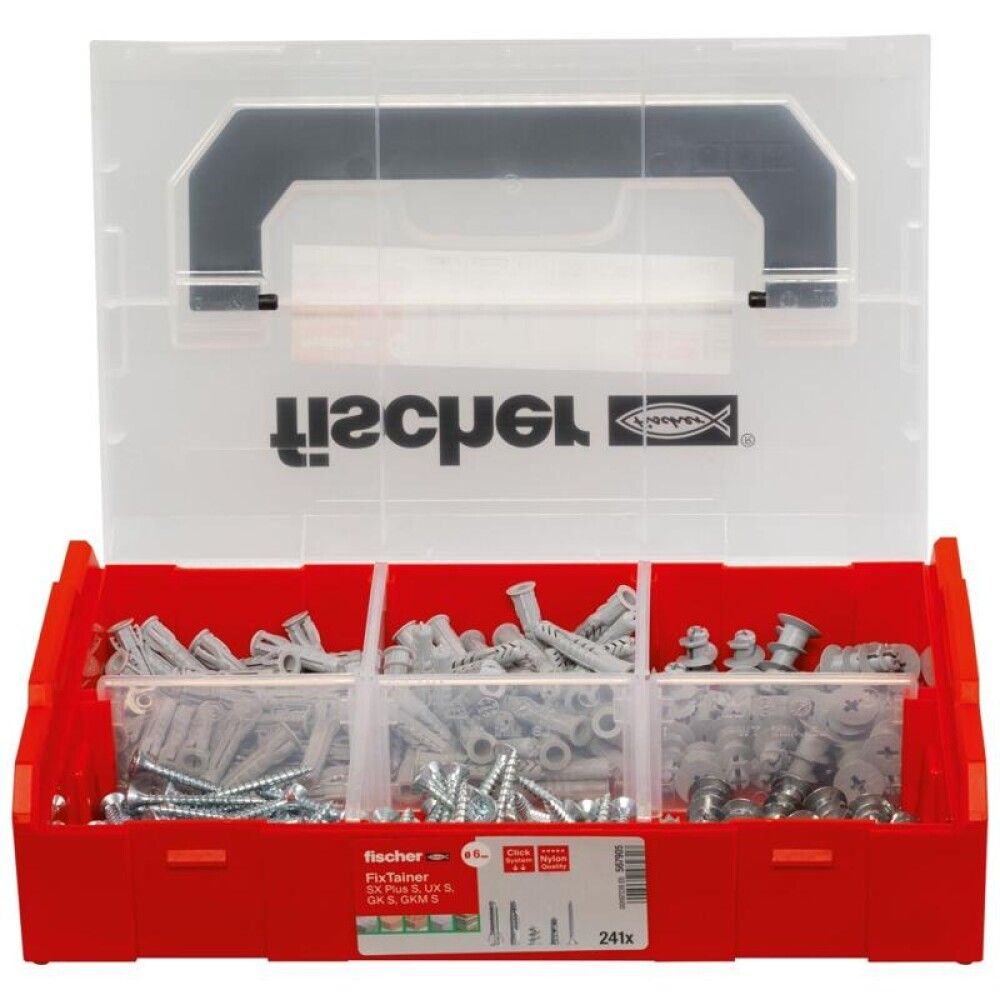 Skrúfur og tappar Fischer 241 stk