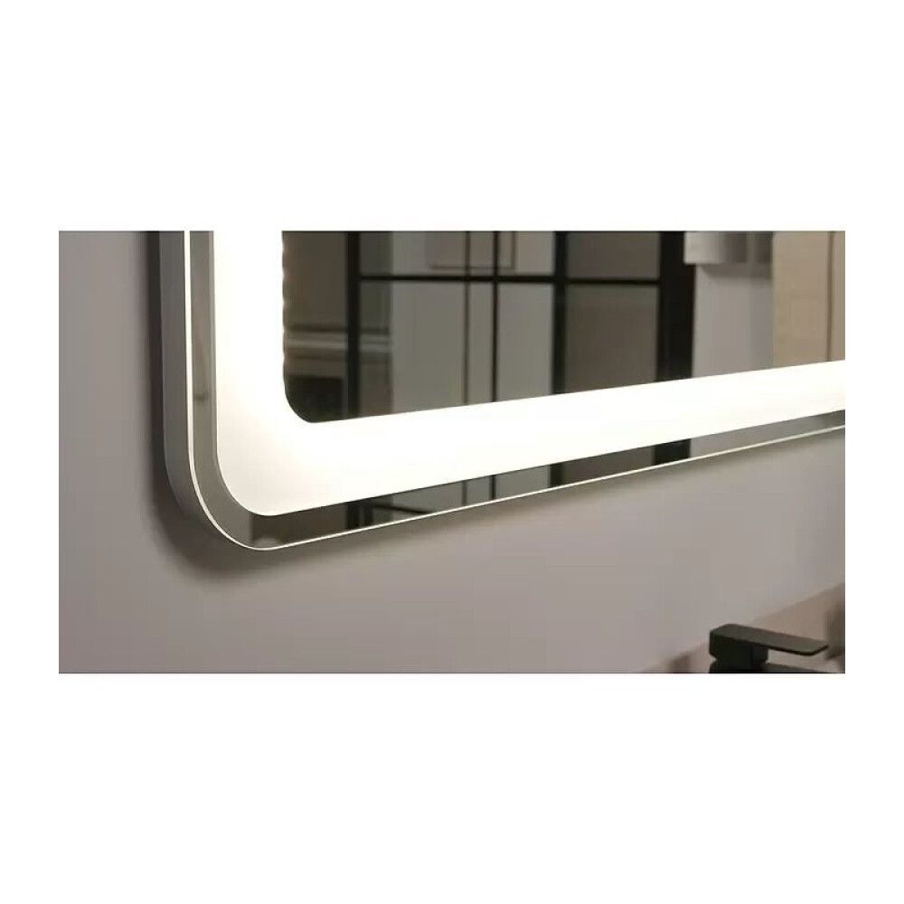 Spegill 120x84cm LED Riva Stella Ferhyrndur