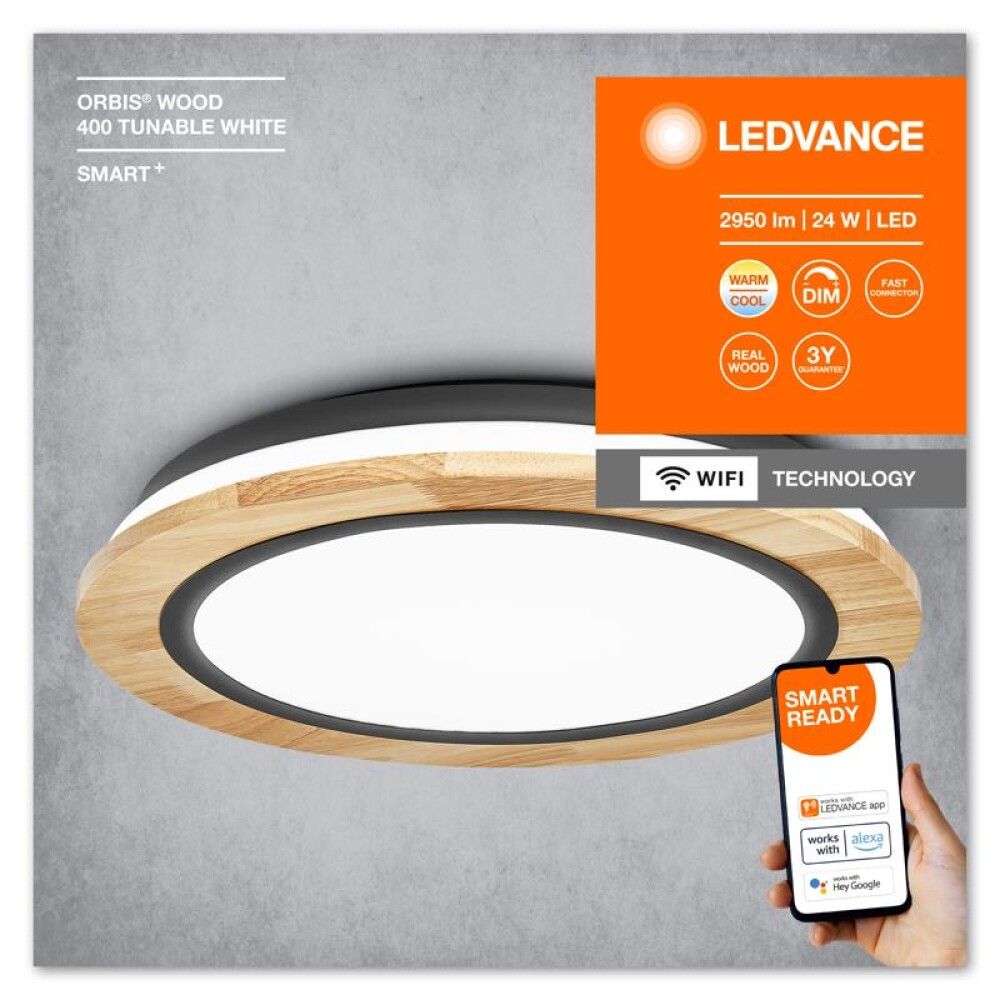 Kúpull 30W Ø40cm Decor Ledvance Smart+ WiFi 