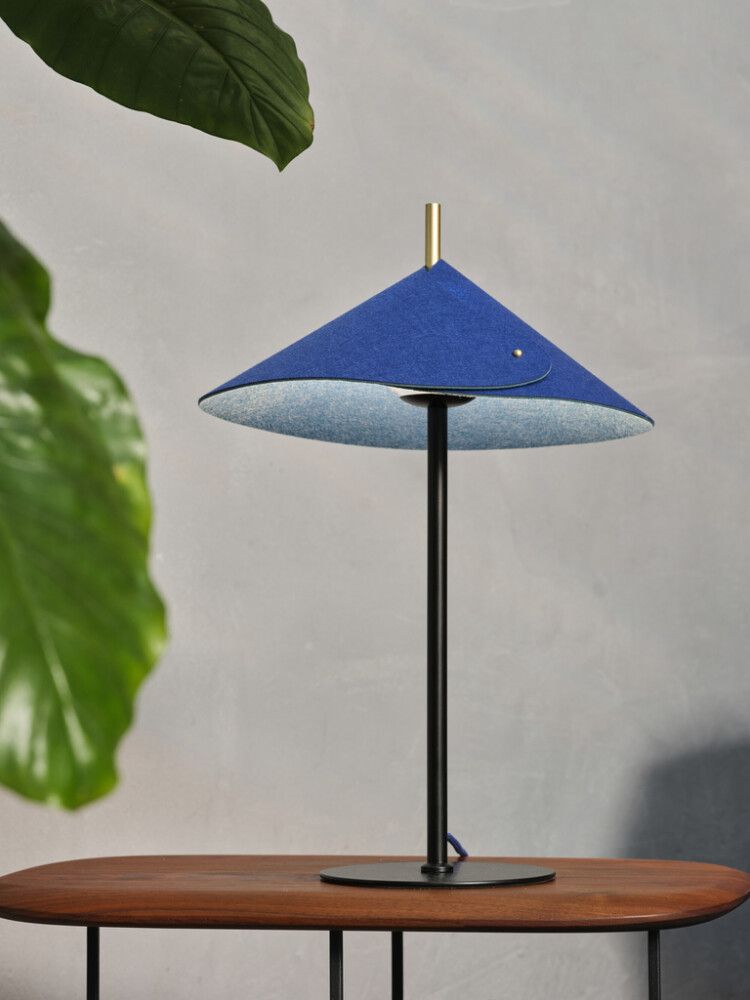 Borðlampi G9 35x52 cm Osram Flip blár/svartur