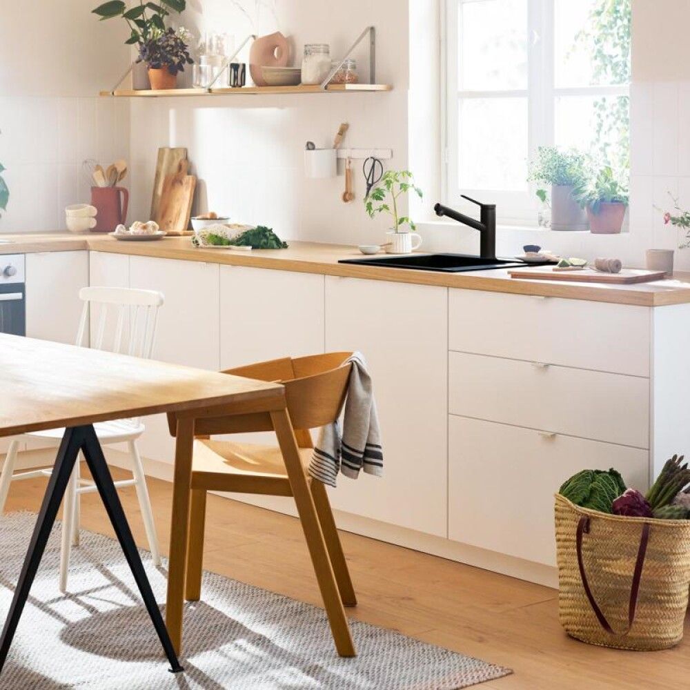 Eldhústæki Hansgrohe Lean M34 matt svart