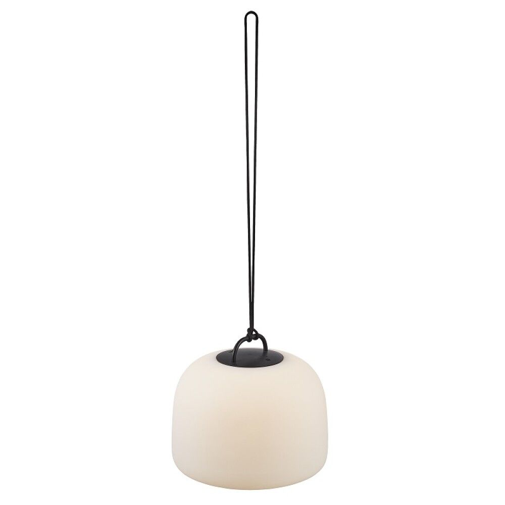 Hangandi ljós LED Kettle 36 svart/hvítt Ø36 cm