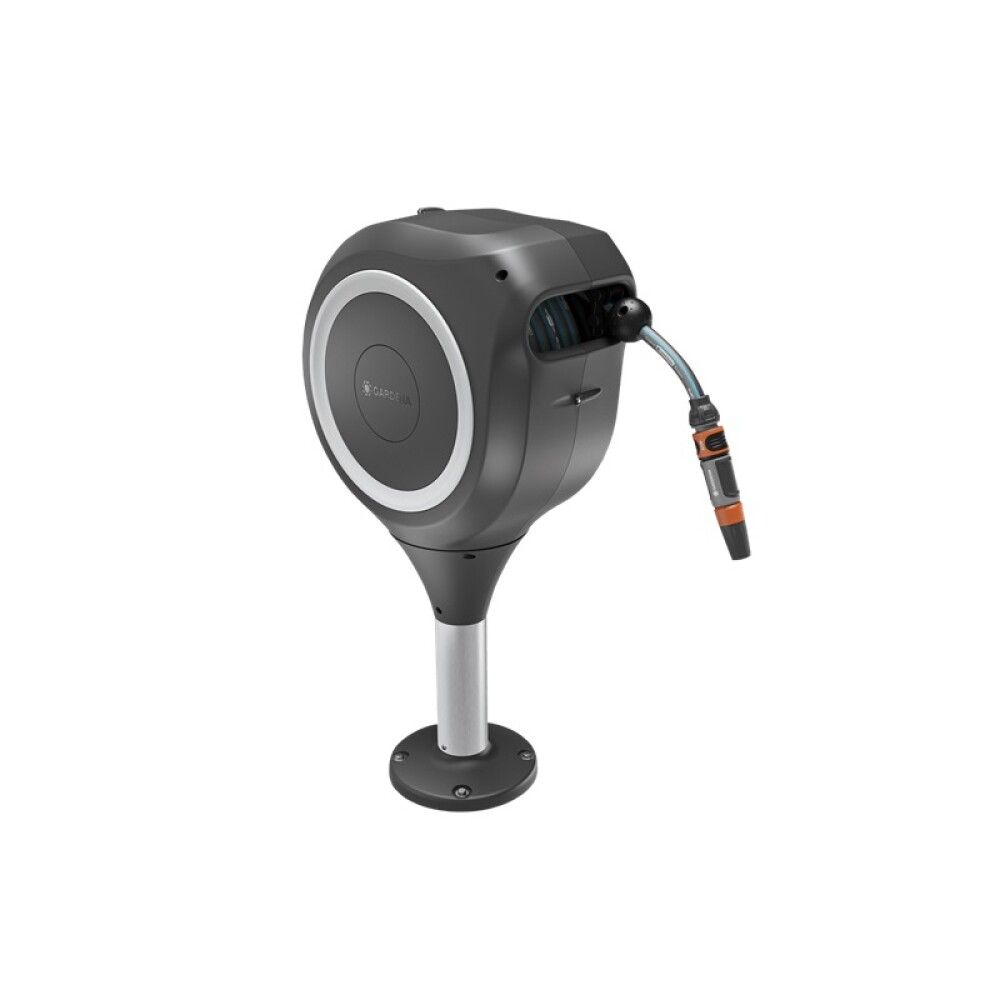 Slöngukefli á fæti 20m Gardena RollUp M hvítt