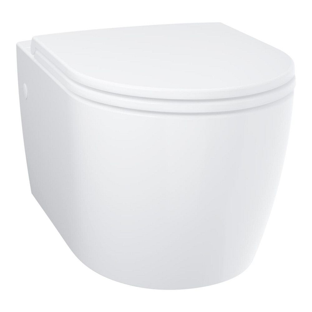 Vegghengt salerni með hæglokandi setu Grohe Start Round