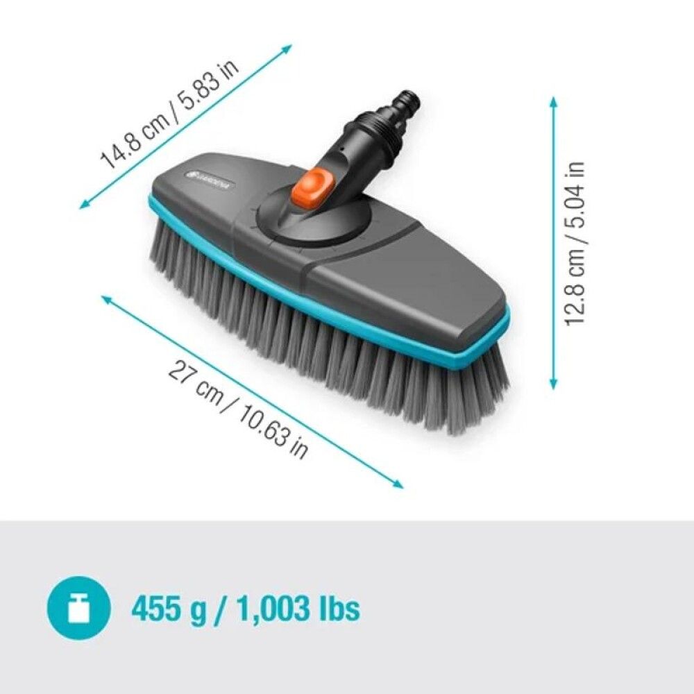 Bursti Cleansystem mjúkur 27cm Gardena