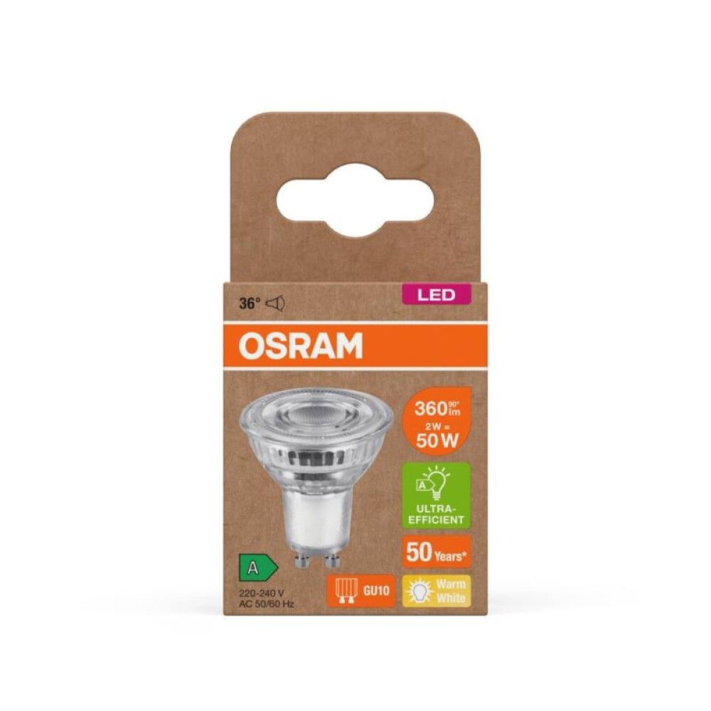 Kastarapera LED GU10 2700K Osram 2W Ø5 mm