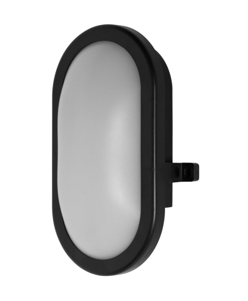 Veggljós LED Bulkhead 11W 21cm Osram svart