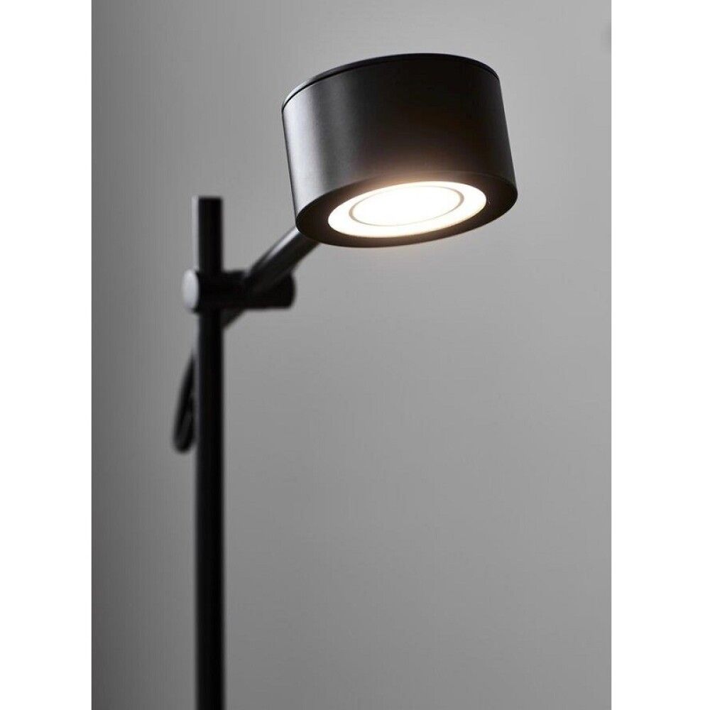 Borðlampi LED Clyde svartur 40,7 cm