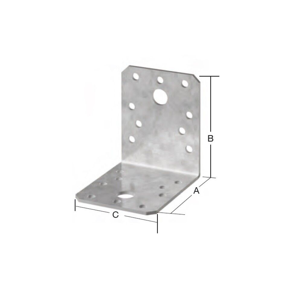 Vinkill 70x70x55mm Vormann ryðfrír