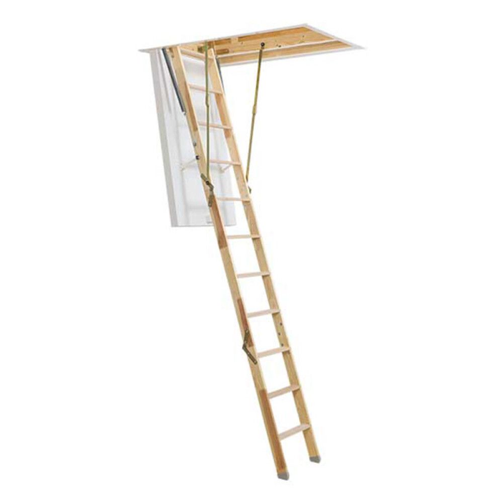 Loftlúgustigi 12 þrep 67,6x117,5x278cm Dolle ClickFix