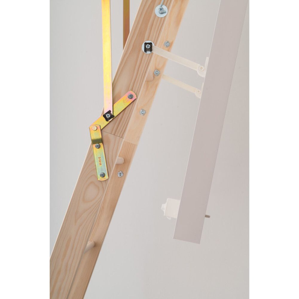 Loftlúgustigi 12 þrep 67,6x117,5x278cm Dolle ClickFix