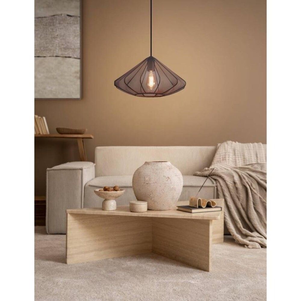 Hangandi ljós E27 Dolwen pendant Ø42.5 cm svart