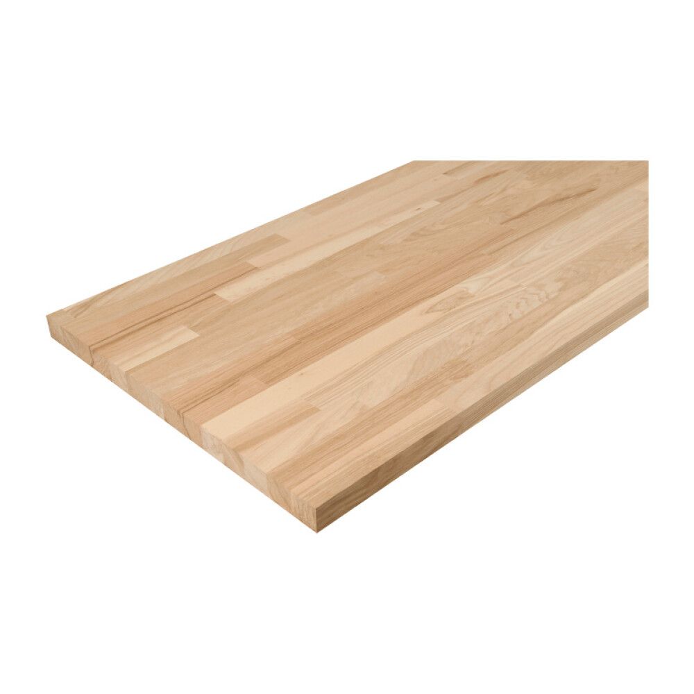 Borðplata 750x1500x27mm DLH eik sléttur fremri kantur