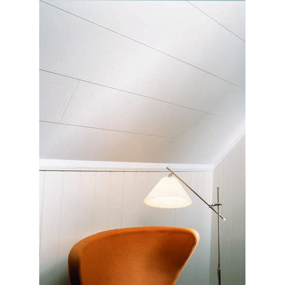 Lofta- og veggþiljur Classique 1220x300x11mm Huntonit