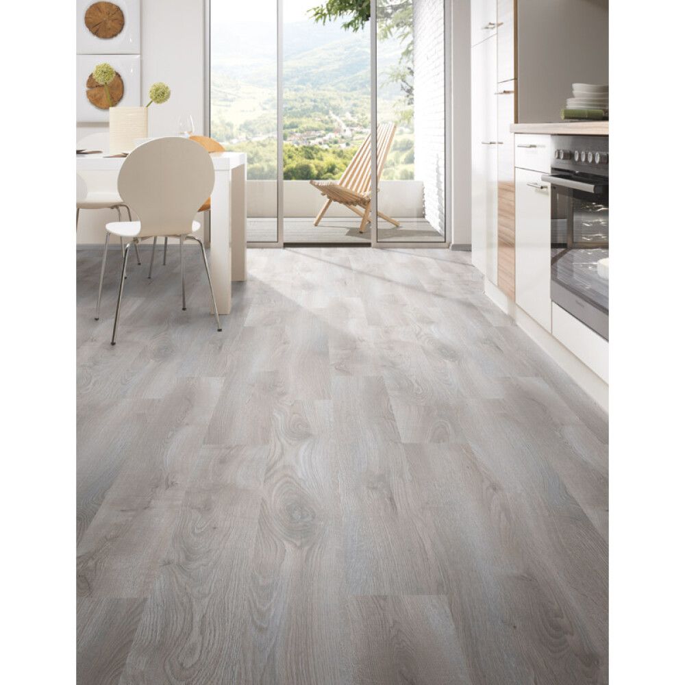 Vínylparket Twinclick 8mm Kronoflooring 2,22m² grá eik
