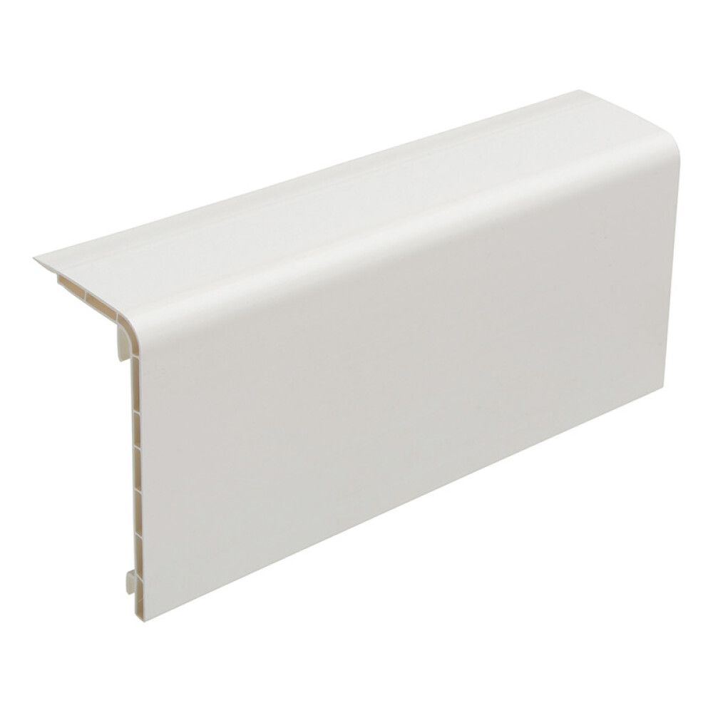 Skjóllisti Cover-It 45x100x2000mm Primo hvítur