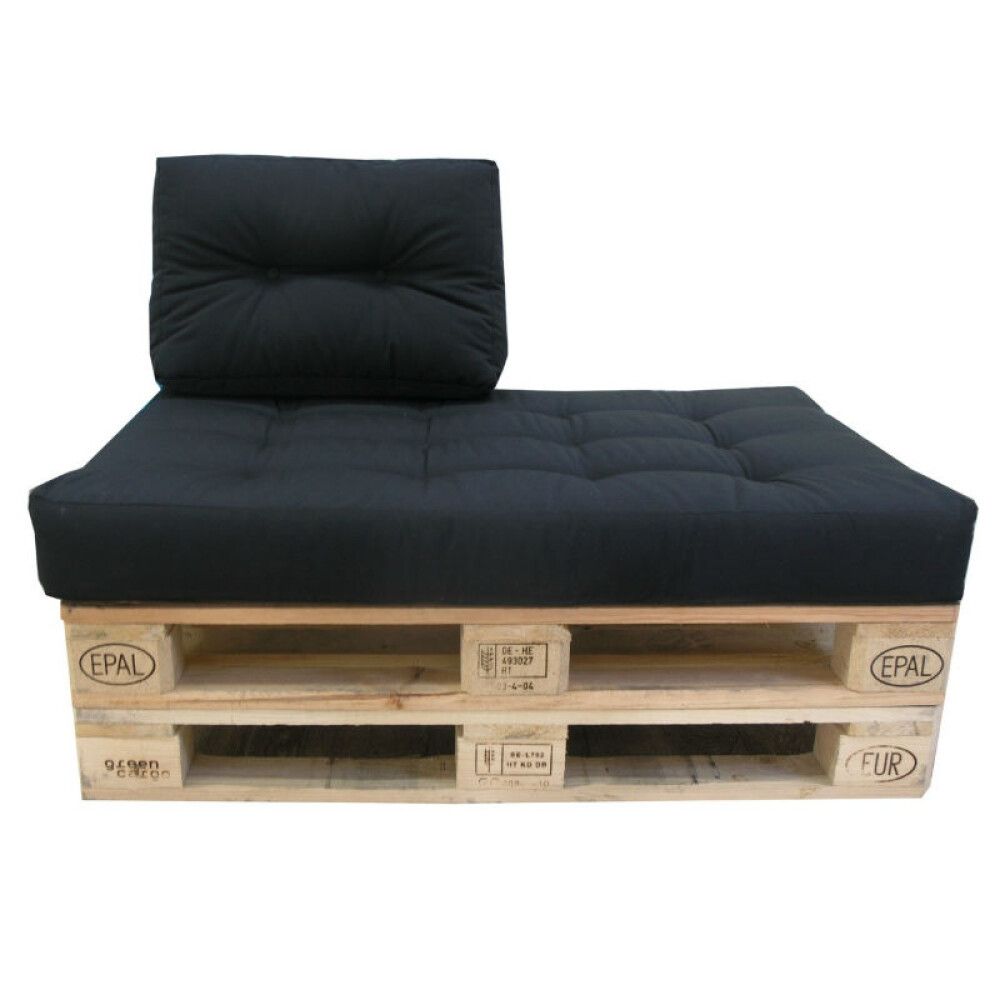 Brettasessa 120 x 80 cm koksgrár