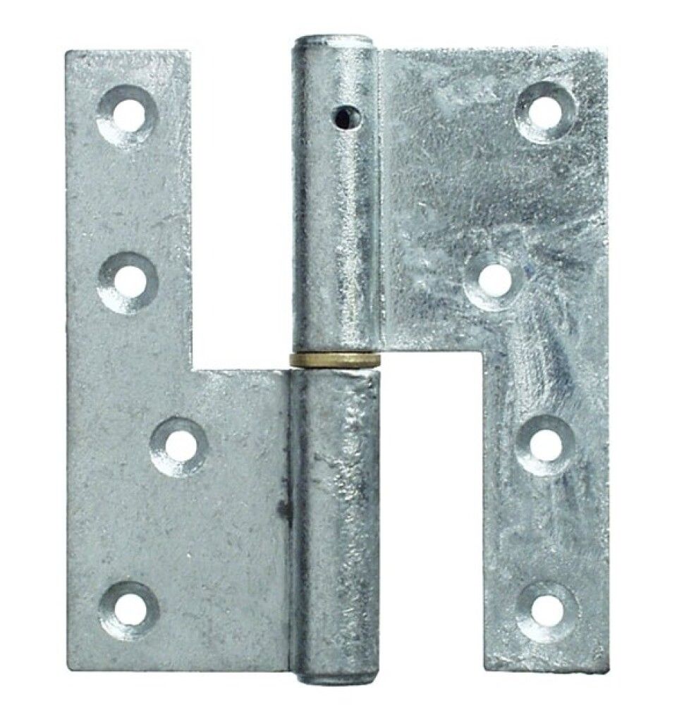 Löm fyrir hurð vinstri 123x45mm PN galv.