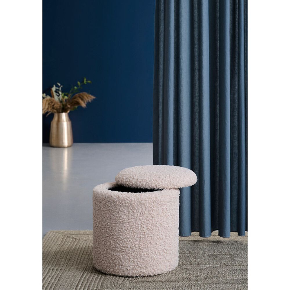 Skemill með loki Ø36cm hvítur