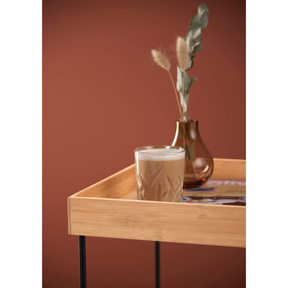 Hliðarborð bambus 50x40x40cm