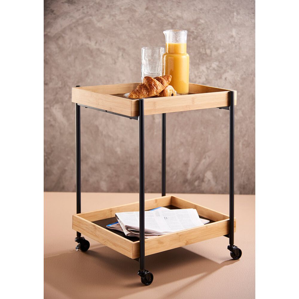 Hjólavagn með hillu 58,5x45x38cm