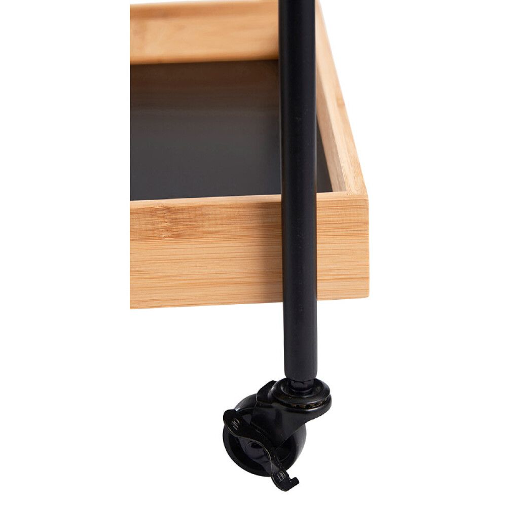 Hjólavagn með hillu 58,5x45x38cm