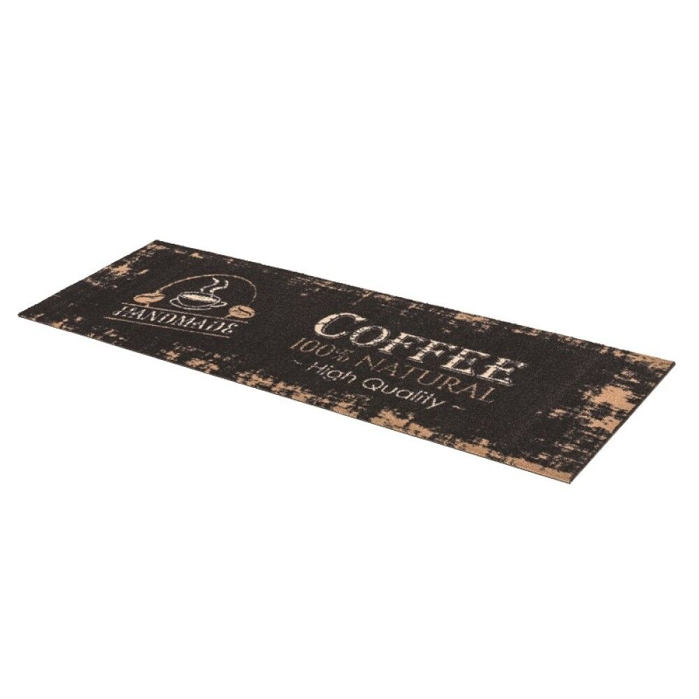 Dyramotta 150x50cm Miabella Coffee svört