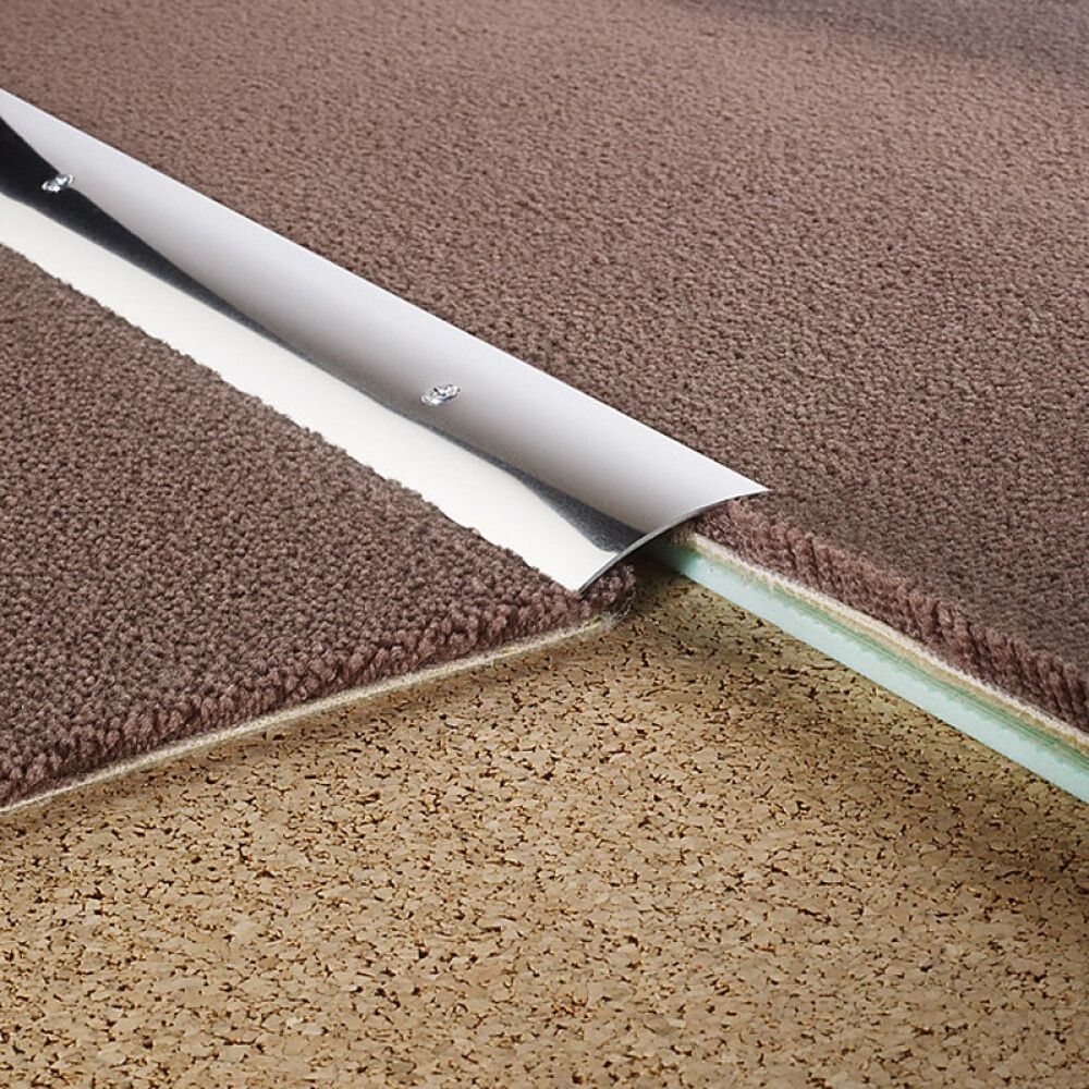 Tengilisti 90x4cm Logoclic pólerað rústfrítt stál