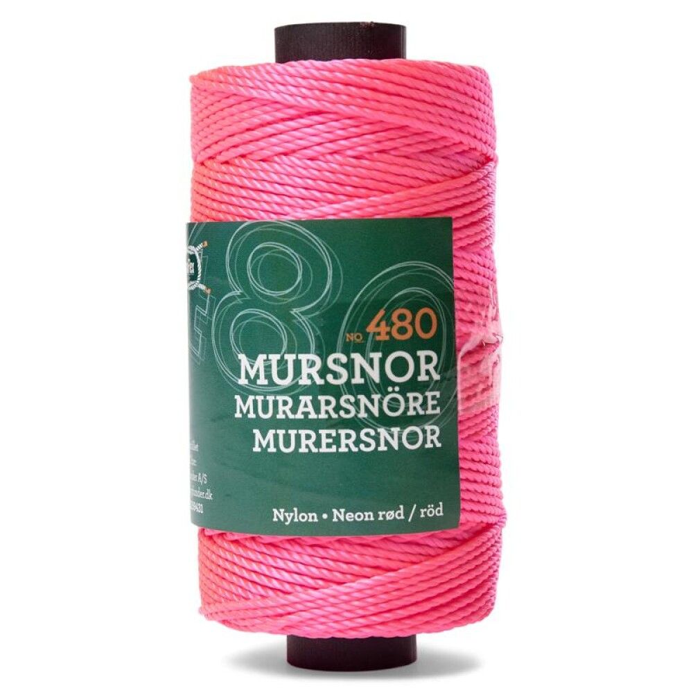 Múrlína 100m G.Fundrer rauð