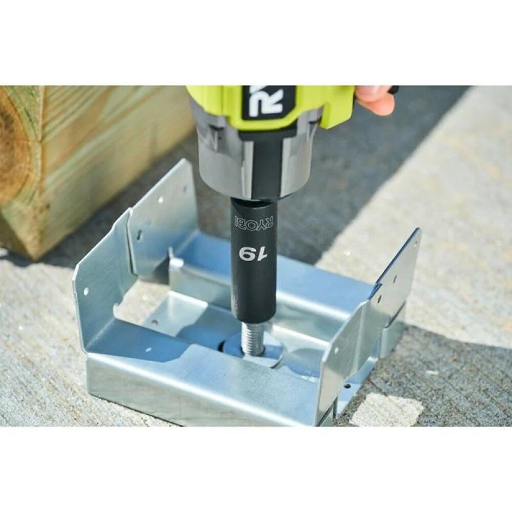 Toppar fyrir hersluvél 17/19/21mm Ryobi RHDIS3PC