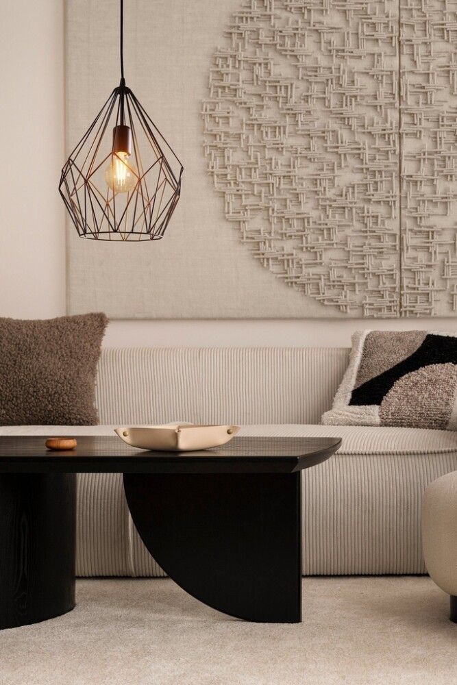 Loftljós Carlton, vintage, E27, 60W frá Eglo, þv.31 cm, svar