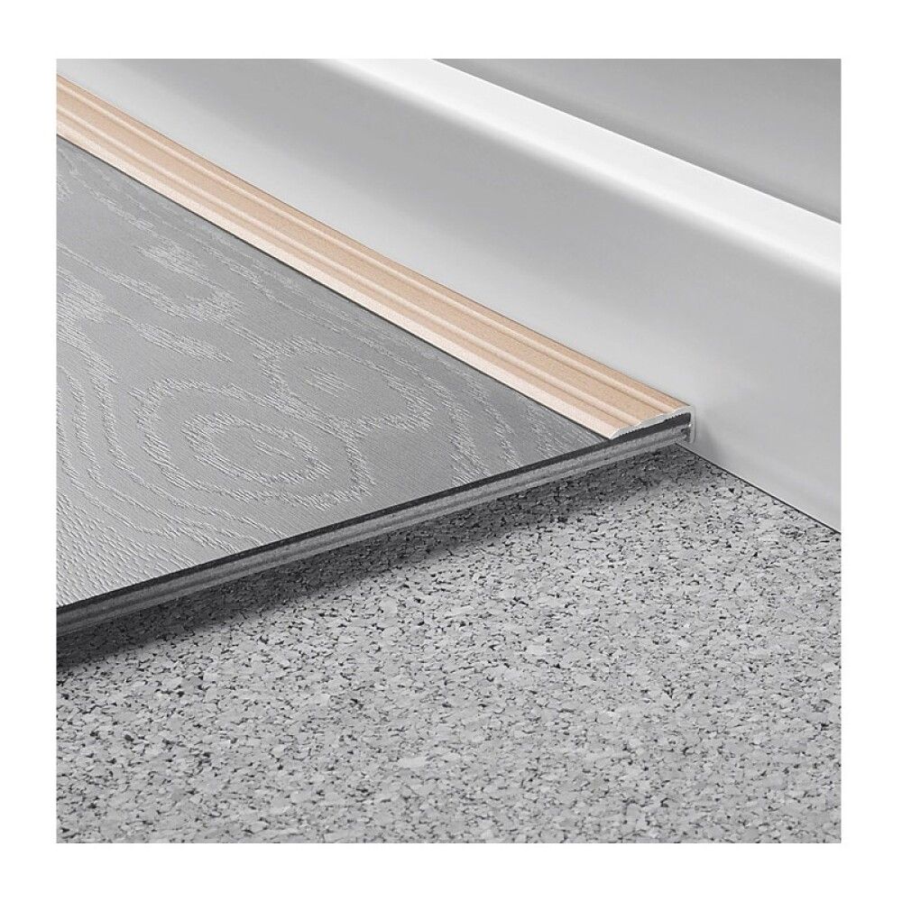 Frágangslisti vinkillisti 100x2,45x1cm Logoclic sand