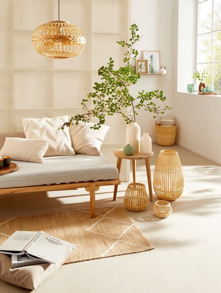 Loftljós Amsfield, E27, 60W frá Eglo, þv.38 cm, brúnt/tré