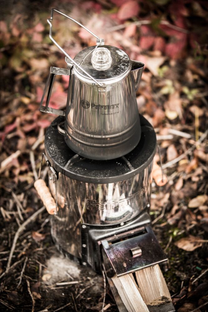 Viðarhella Rocket Stove Petromax steypujárn
