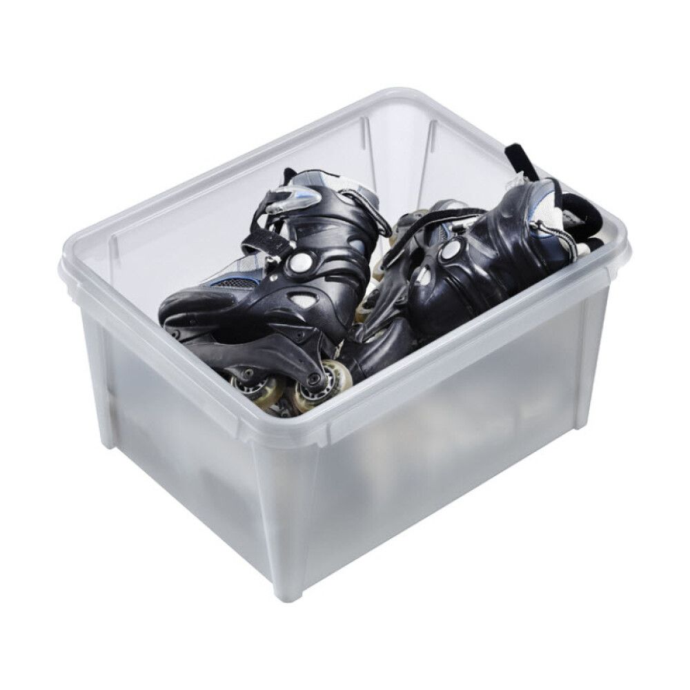 Plastkassi með loki 33L SmarStore Dry 31 grár