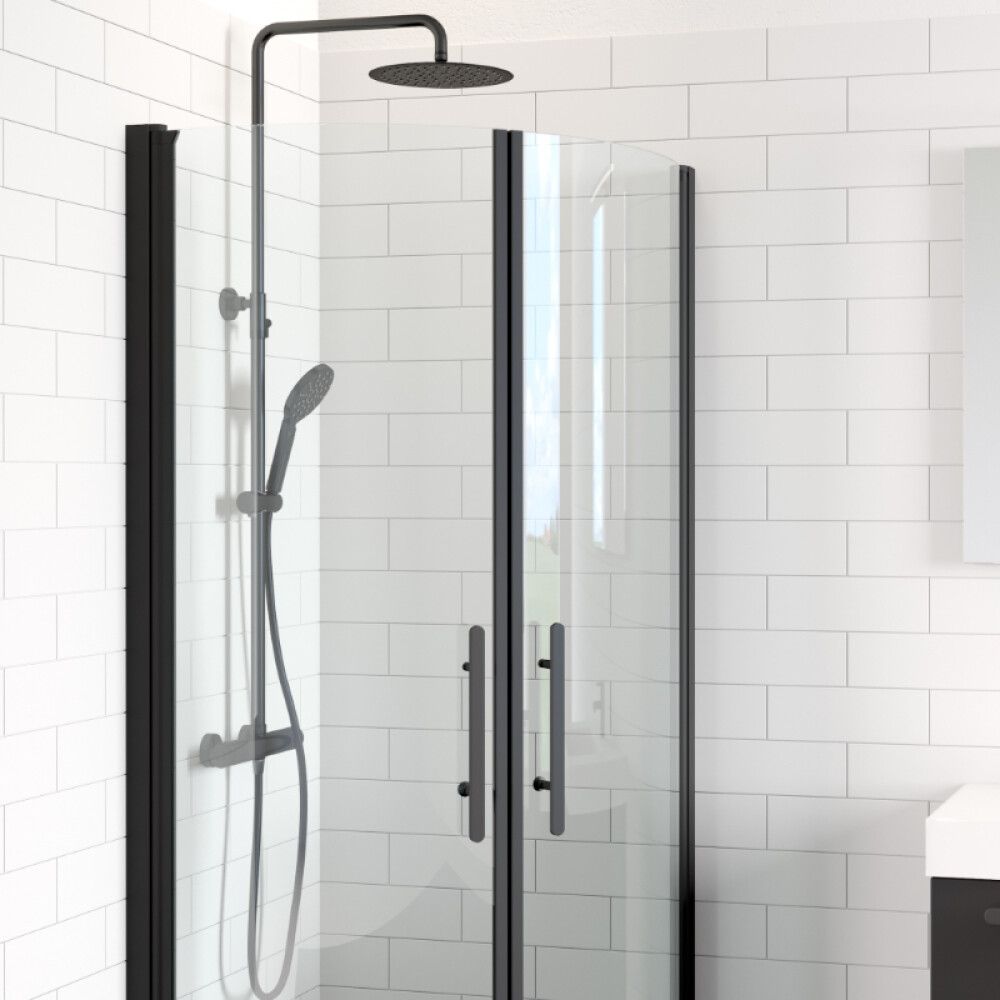 Sturtusett Dueodde Ø25 cm matt svart 118 cm Skärgård