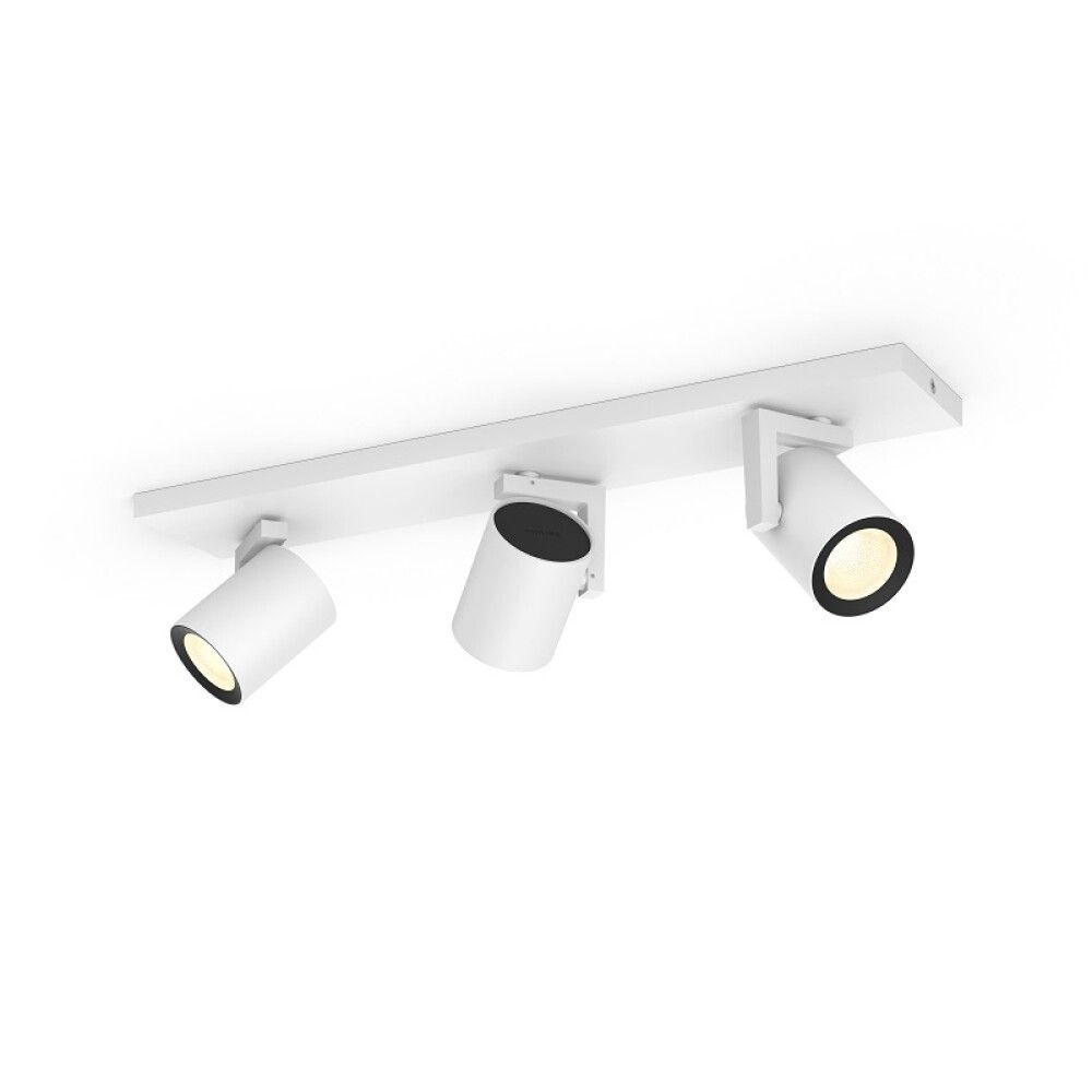 Kastarar 3xGU10 Argenta Philips Hue 48 cm hvítir