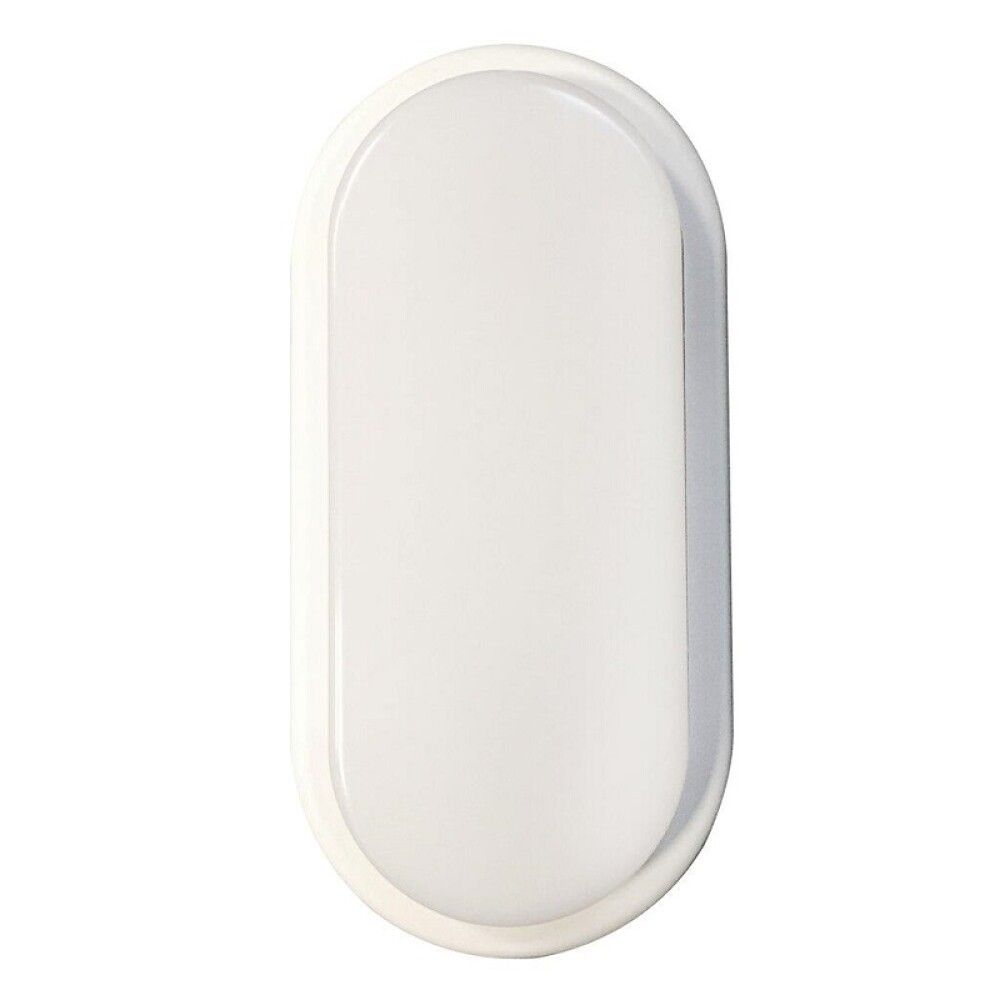 Veggljós LED Cuba hvítt 20,5 cm