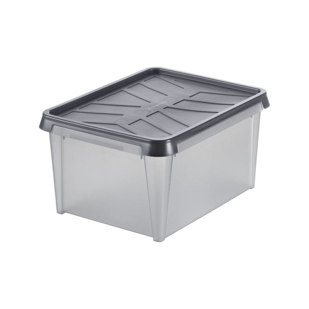 Plastkassi með loki 33L SmarStore Dry 31 grár