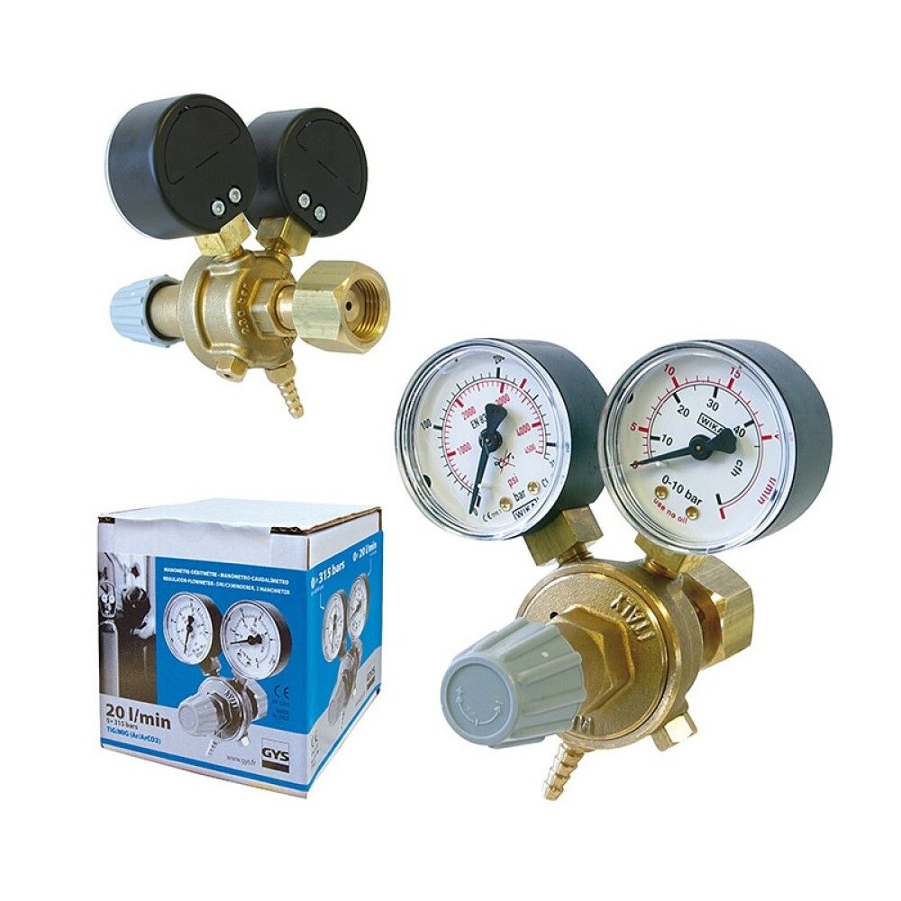Þrýstijafnari hlífðargas 20L/mín Gys