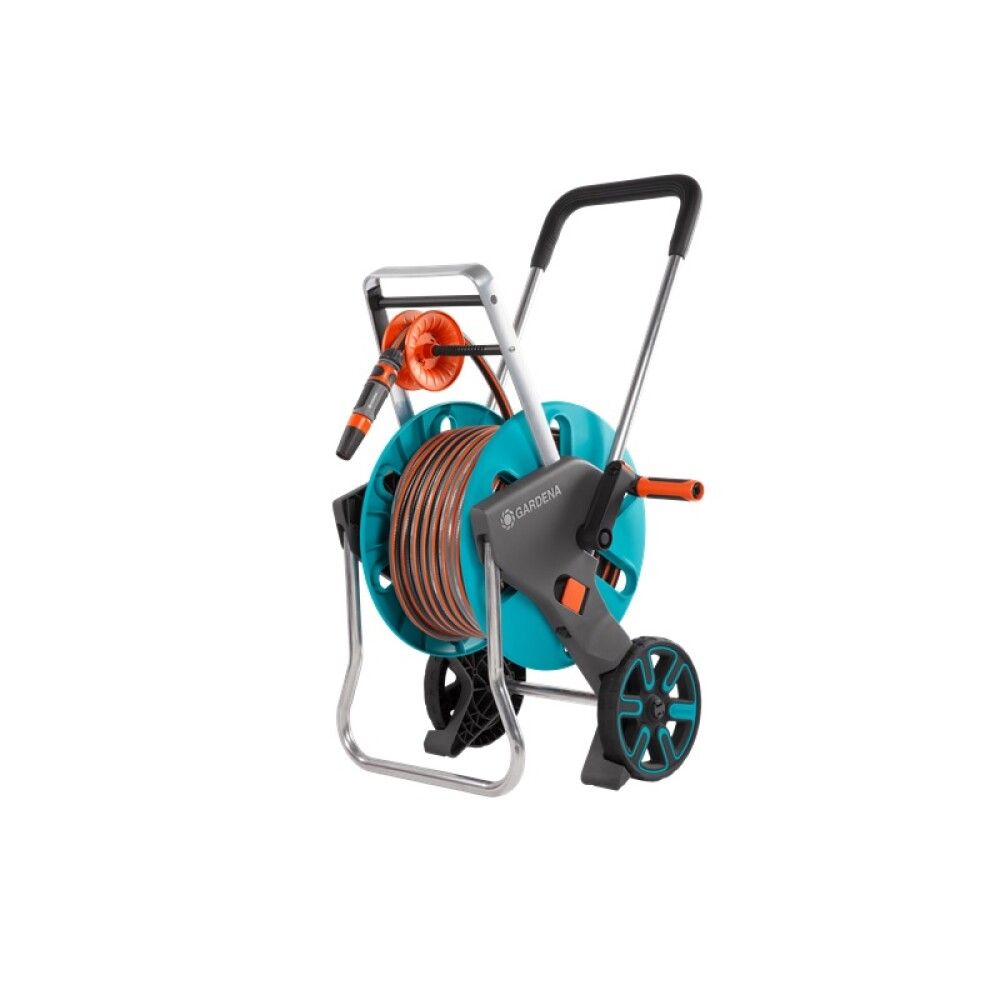 Slönguvagn með 1/2" 20m slöngu Aquaroll M easy Gardena