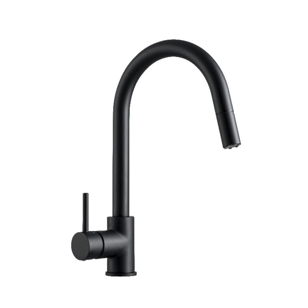 Eldhústæki útdraganlegt Camargue Bora matt svart