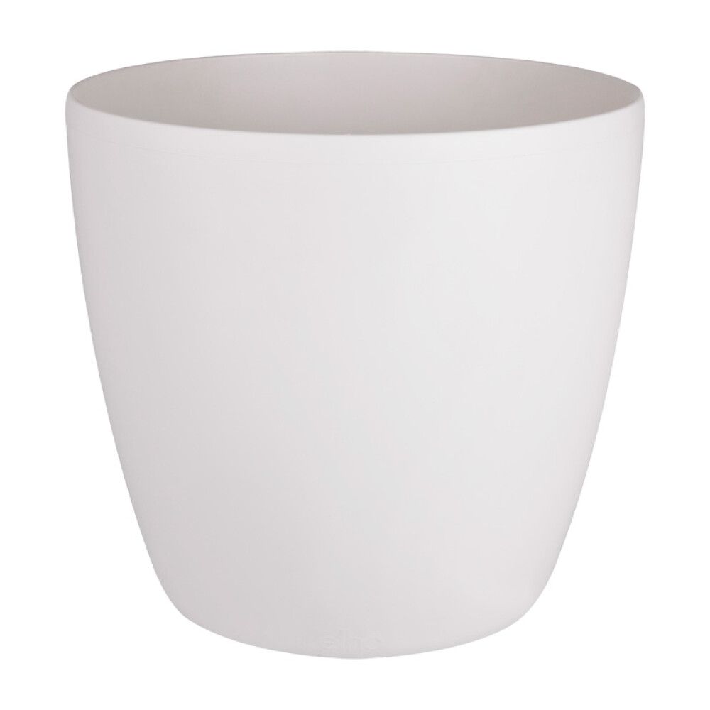 Blómapottur á hjólum Brussels Ø35cm hvítur