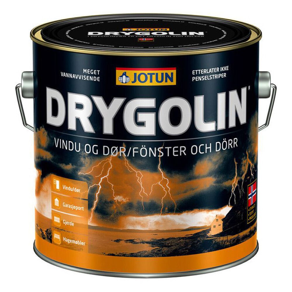 Þekjandi Viðarvörn glugga/hurð Drygolin A grunnur 2,7L Jotun