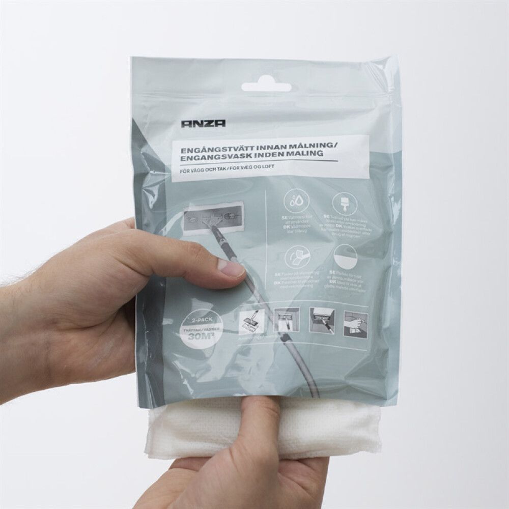 Einnota blautþurrkur 2stk Anza